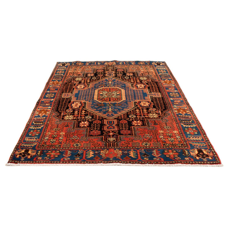 Nahavand Teppich 150x204cm - Perserteppich - blau