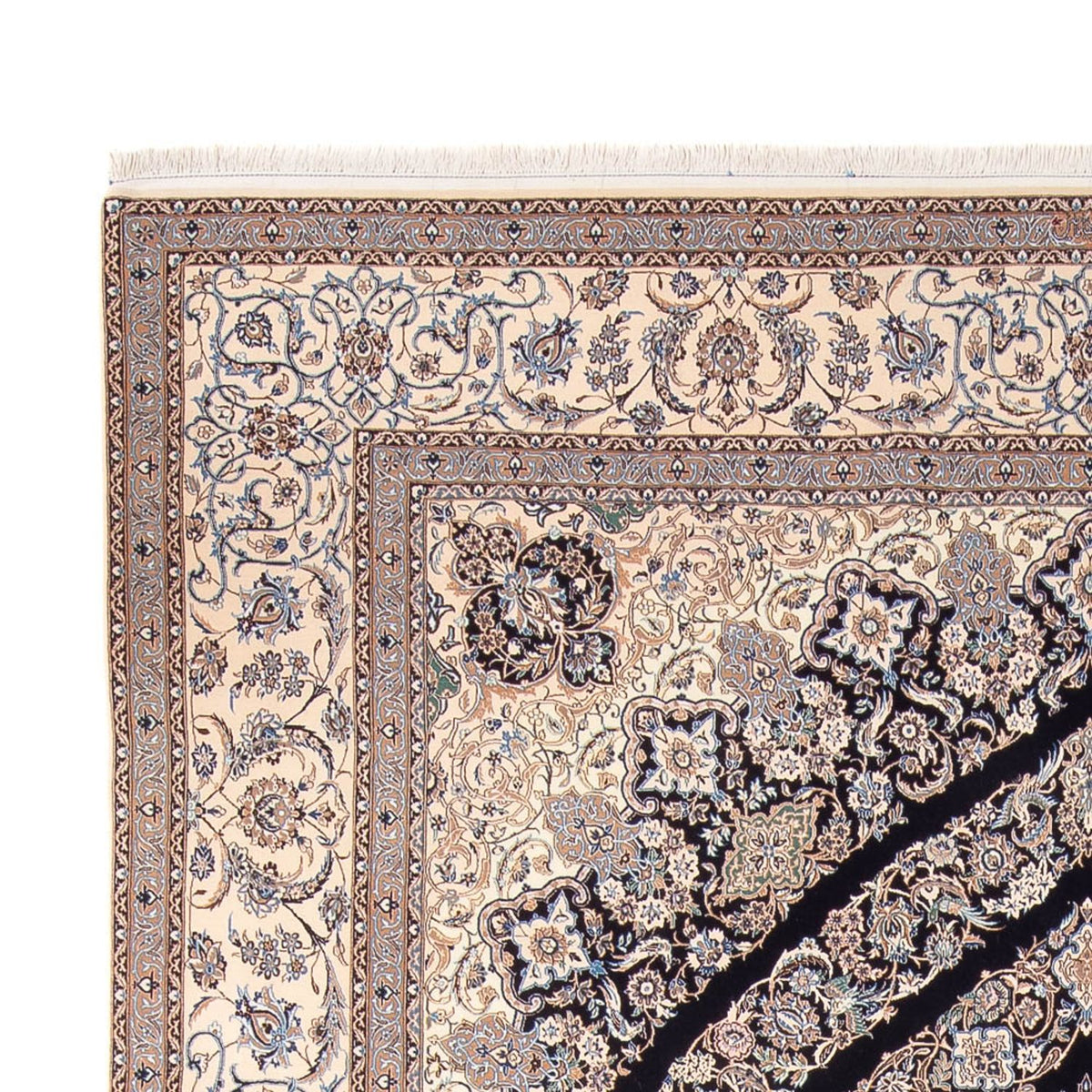 Nain Teppich 260x360cm - Perserteppich - hellbraun