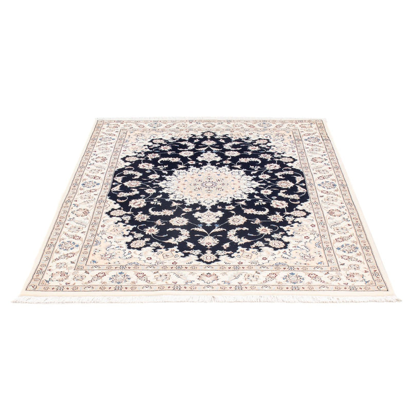 Nain - 6La Teppich 110x160cm - Perserteppich - dunkelblau