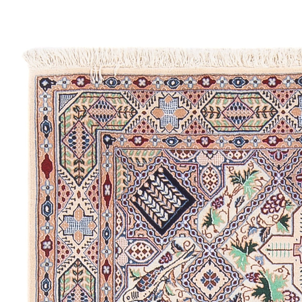 Nain - 6La Teppich 87x130cm - Perserteppich - creme