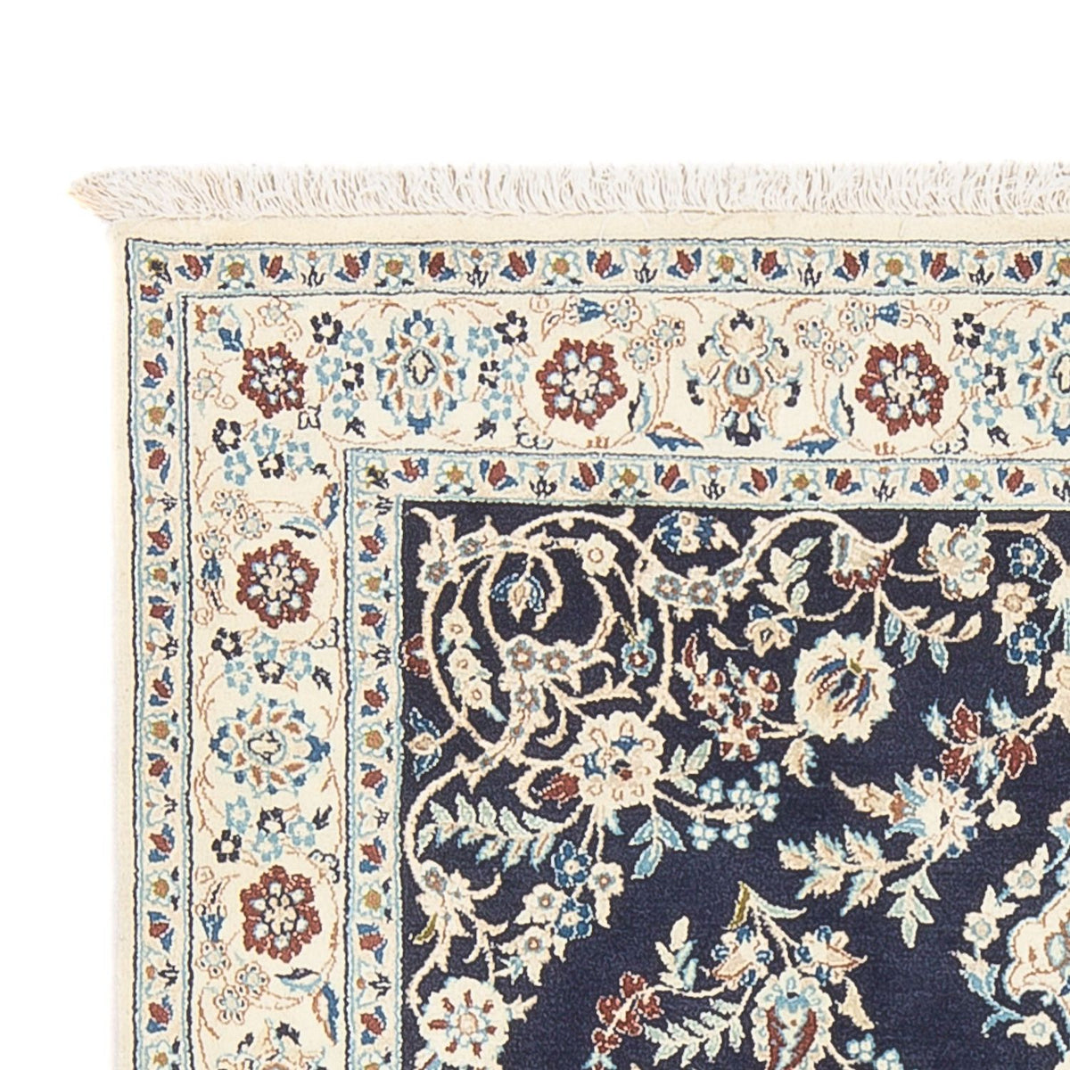 Nain - 6La Teppich 102x150cm - Perserteppich - dunkelblau
