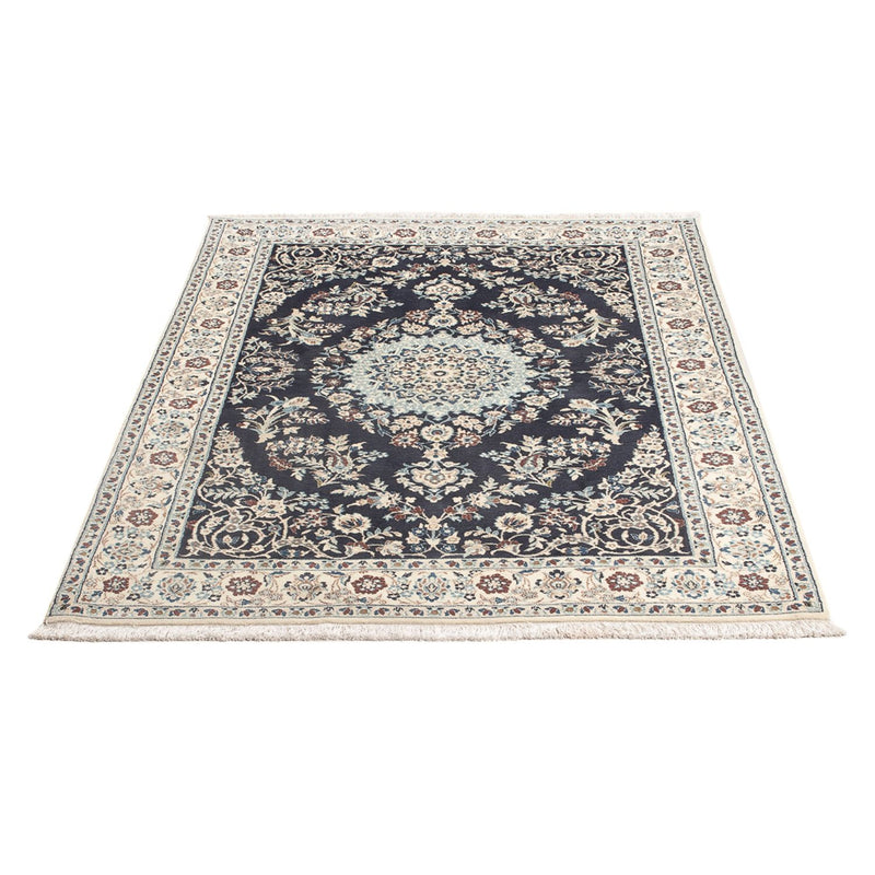 Nain - 6La Teppich 102x150cm - Perserteppich - dunkelblau