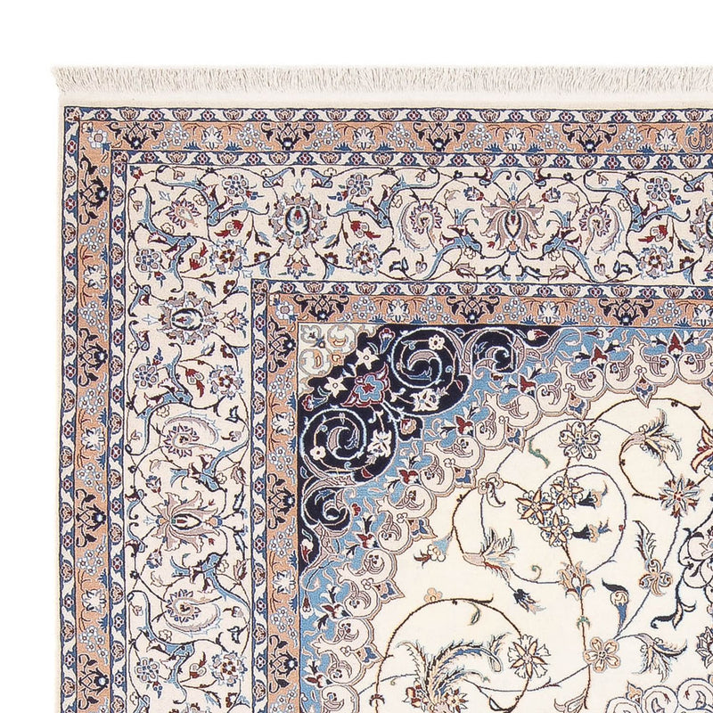 Nain - 6La Teppich 210x263cm - Perserteppich - creme