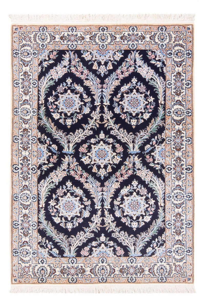 Nain - 6La Teppich 98x142cm - Perserteppich - dunkelblau