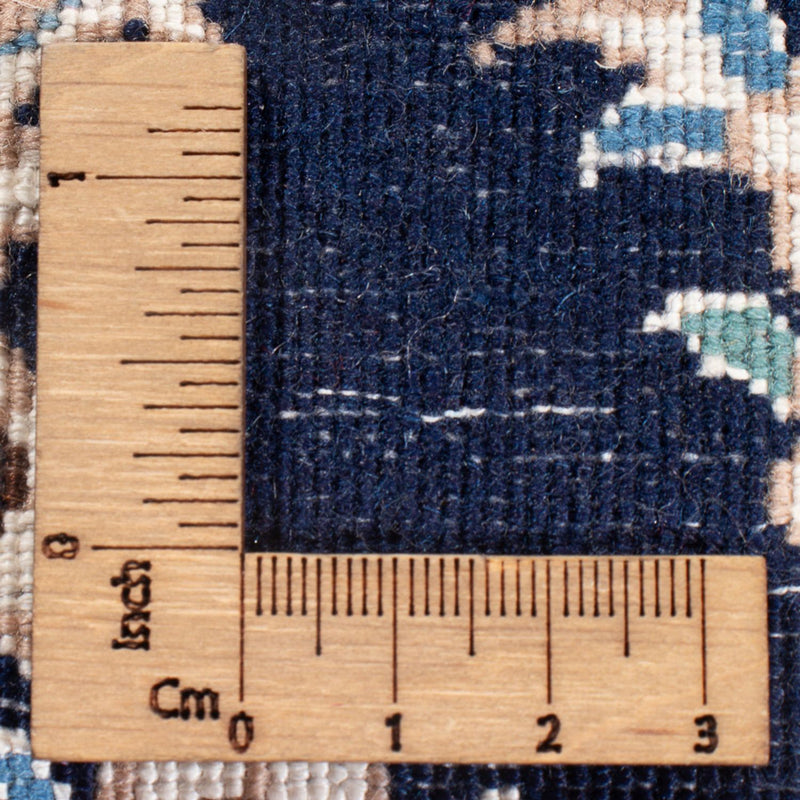 Nain - 6La Teppich 57x112cm - Perserteppich - dunkelblau
