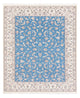 Nain - 6La Teppich 150x200cm - Perserteppich - blau