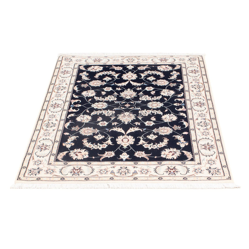 Perserteppich - Nain - Premium - 81 x 123 cm - dunkelblau