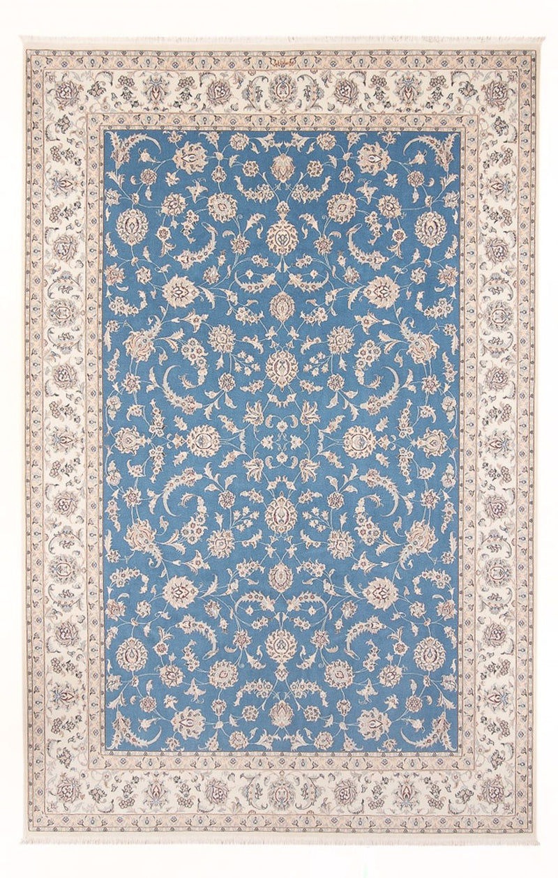 Nain - 6La Teppich 196x297cm - Perserteppich - hellblau