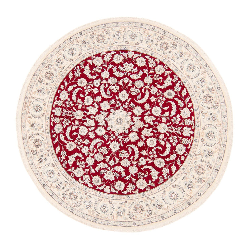 Perserteppich - Nain rund  - 200 x 200 cm - rot