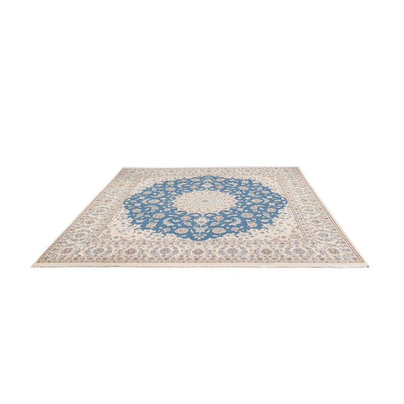 Nain Teppich 248x252cm - Perserteppich - hellblau
