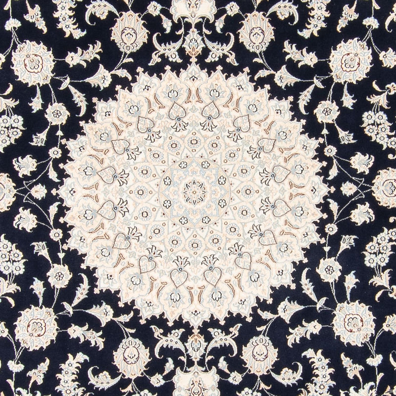 Perserteppich - Nain - 245 x 260 cm - dunkelblau