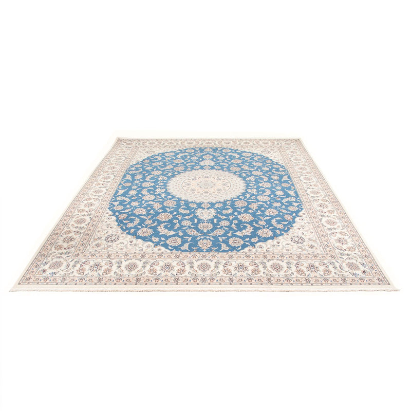 Nain - 6La Teppich 247x303cm - Perserteppich - hellblau