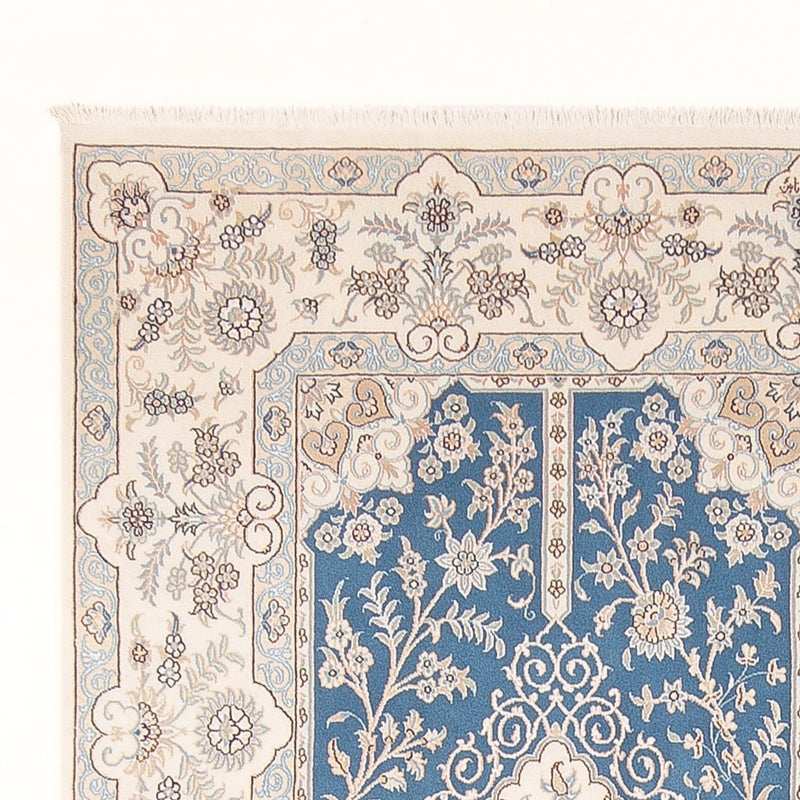 Nain - 6La Teppich 198x304cm - Perserteppich - hellblau