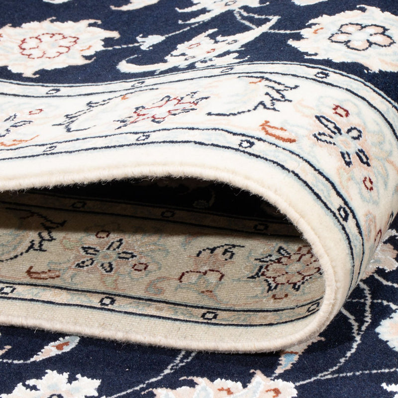 Läufer Perser - Nain - Premium - 83 x 248 cm - dunkelblau