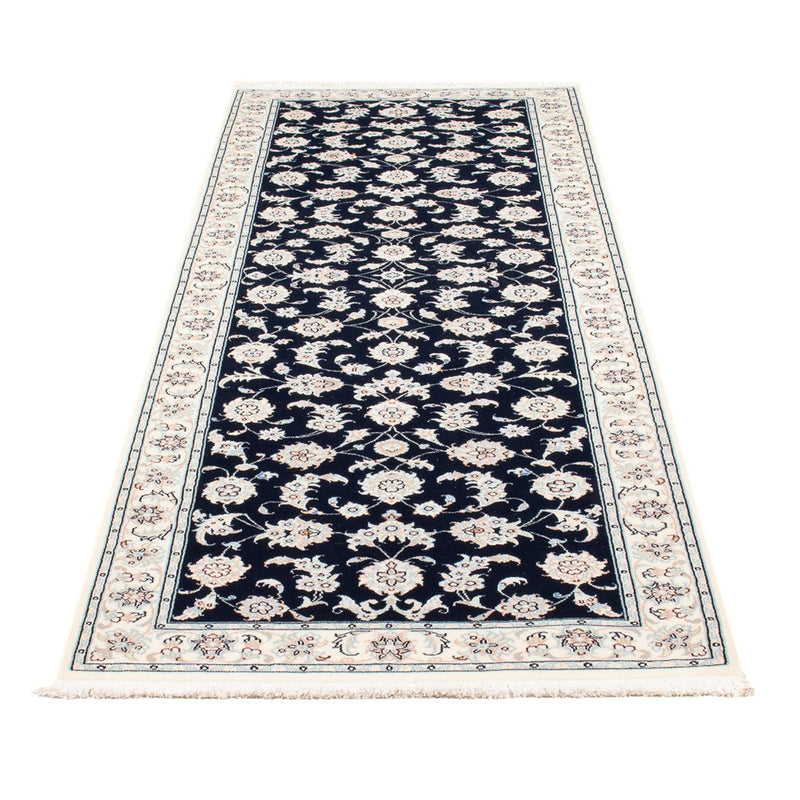 Läufer Perser - Nain - Premium - 83 x 248 cm - dunkelblau