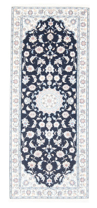 Nain - 9La Teppich 82x194cm - Perserteppich - dunkelblau – product image