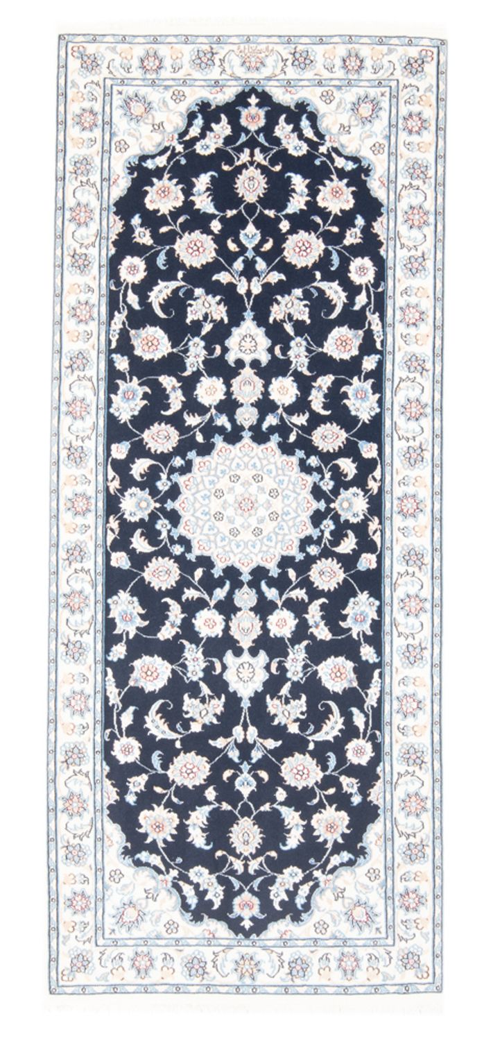 Nain - 9La Teppich 82x194cm - Perserteppich - dunkelblau