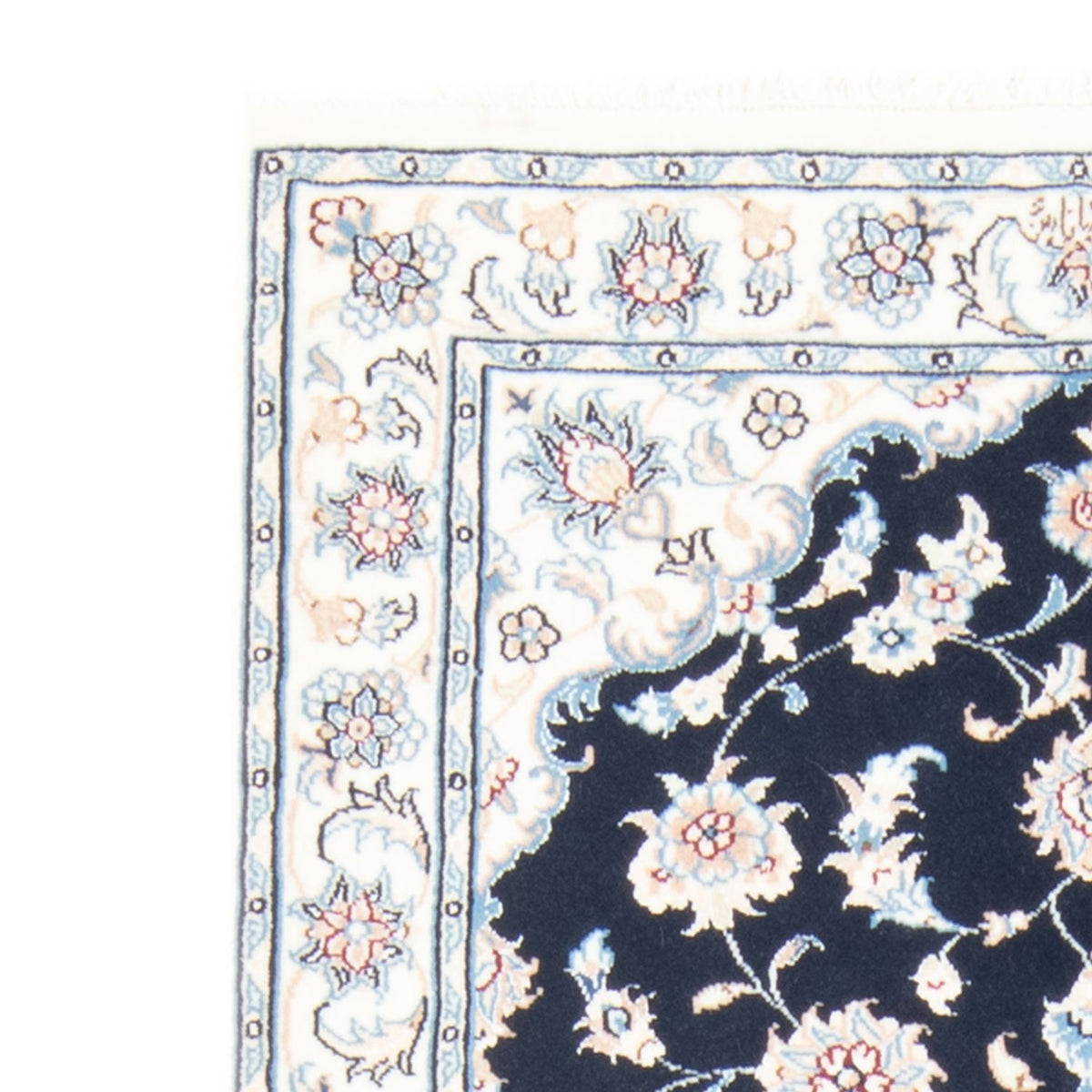 Nain - 9La Teppich 82x194cm - Perserteppich - dunkelblau