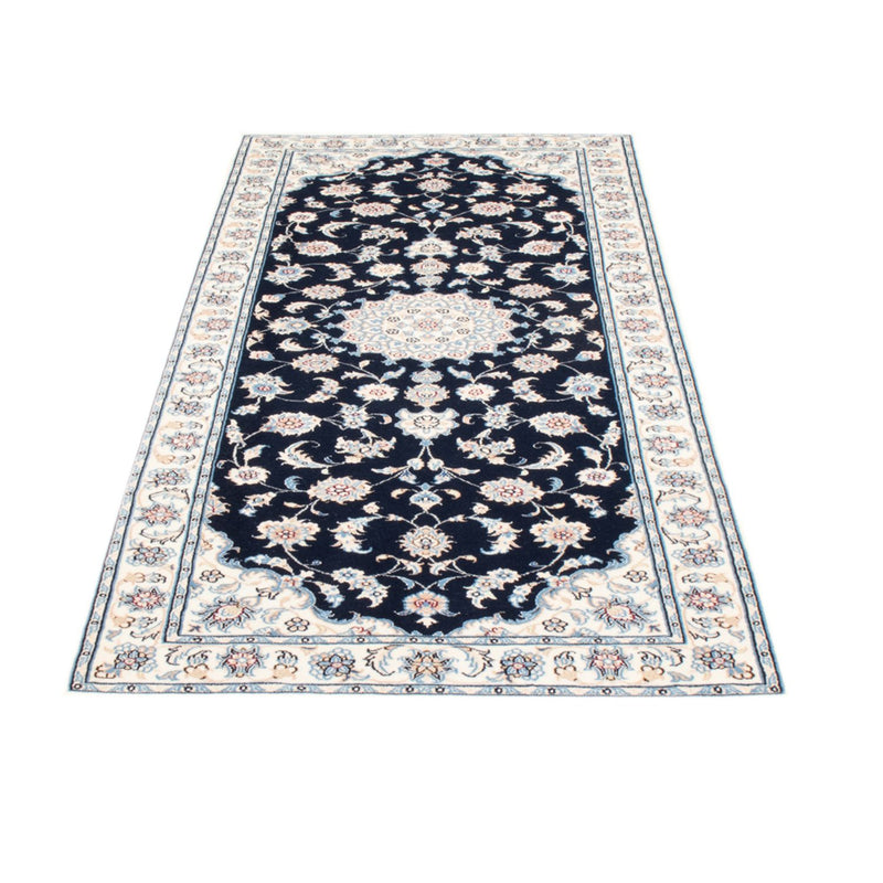Nain - 9La Teppich 82x194cm - Perserteppich - dunkelblau