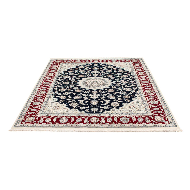 Nain - 6La Teppich 150x204cm - Perserteppich - dunkelblau
