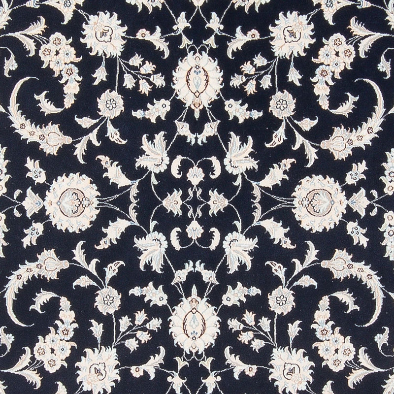 Nain - 6La Teppich 200x297cm - Perserteppich - dunkelblau