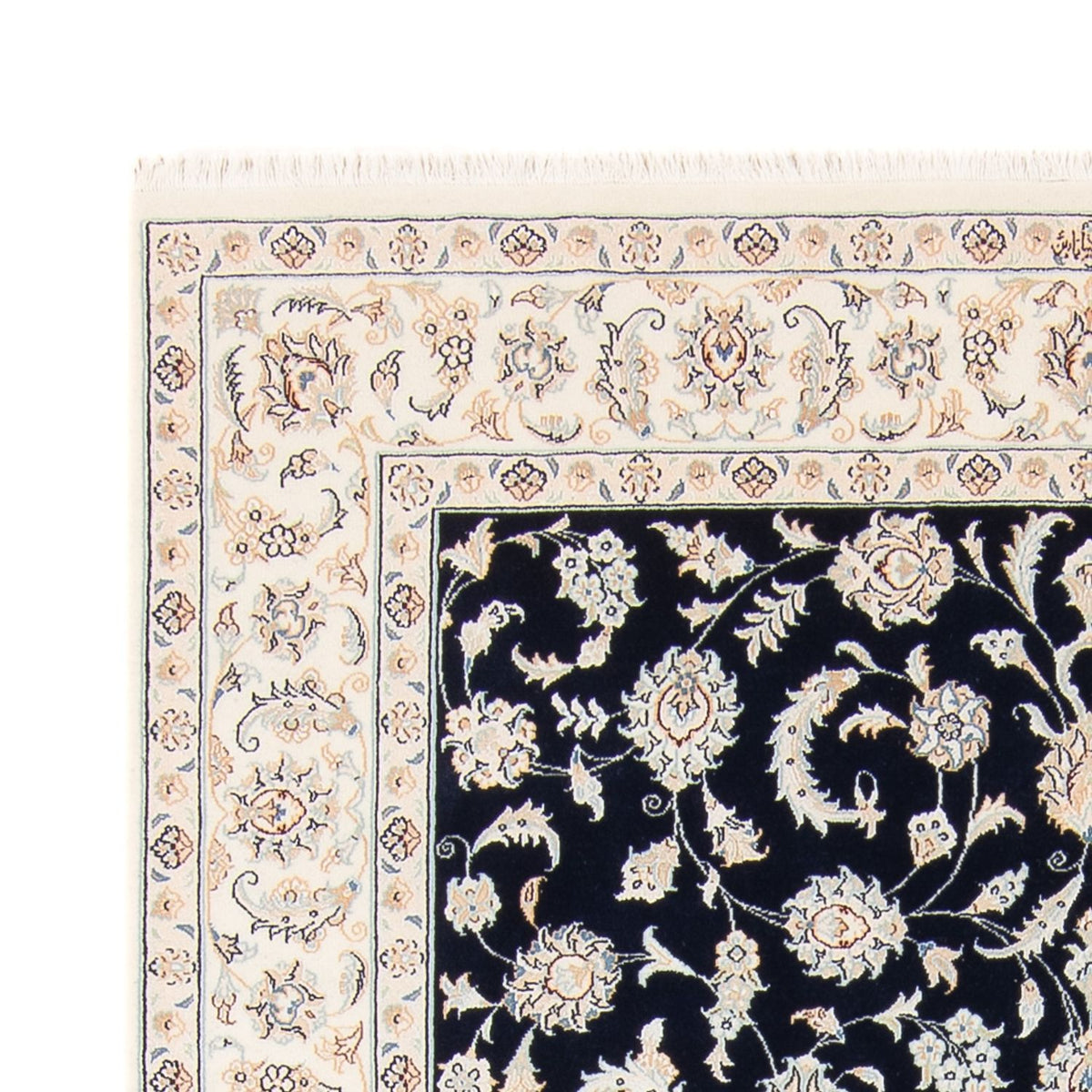 Perserteppich - Nain - 171 x 238 cm - dunkelblau