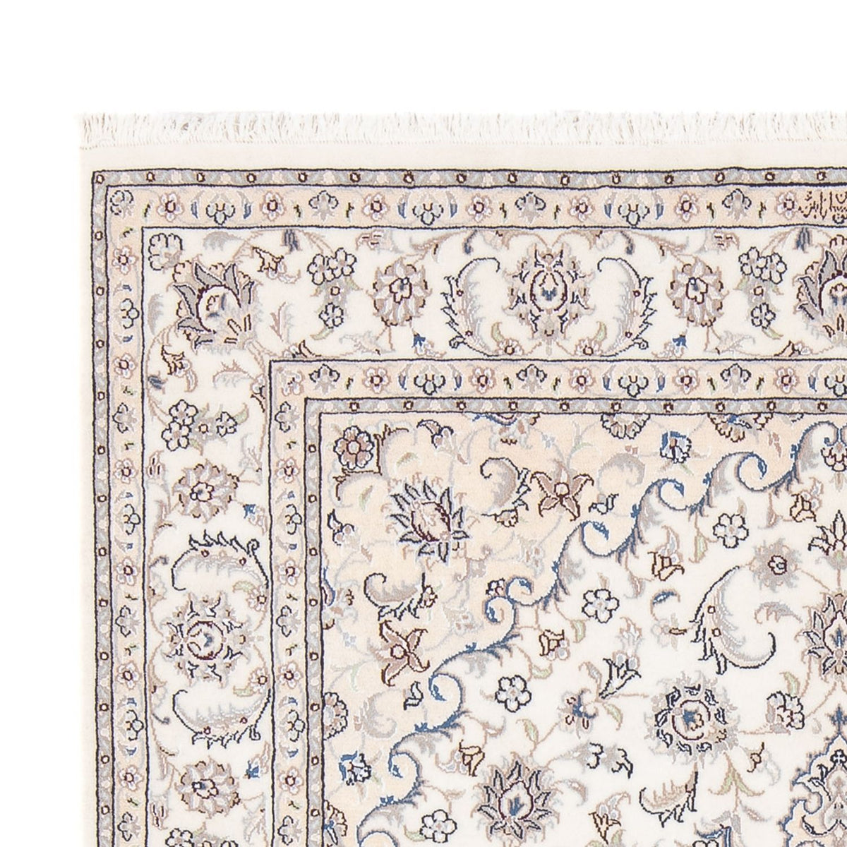 Perserteppich - Nain - Premium - 150 x 204 cm - creme