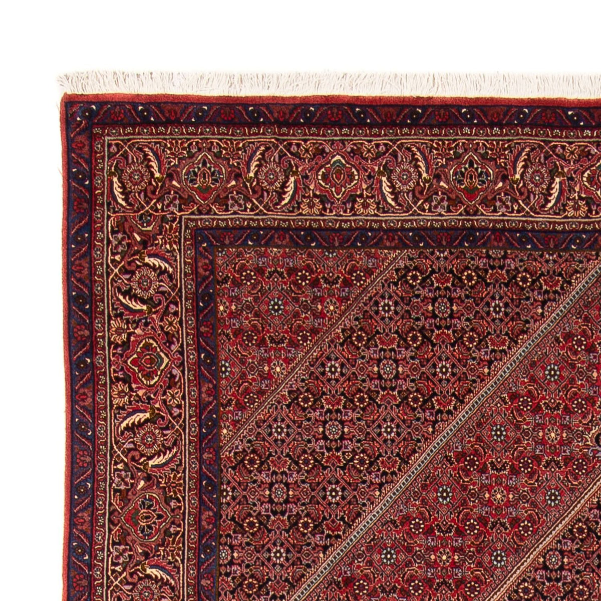 Nain Teppich 199x252cm - Perserteppich - bordeauxrot