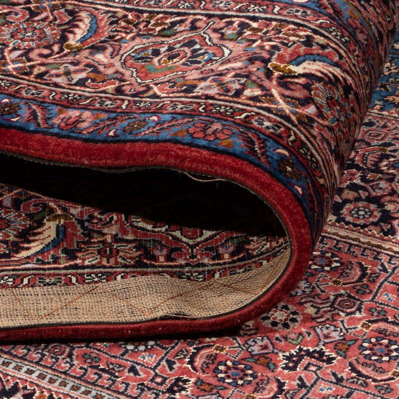 Nain Teppich 199x252cm - Perserteppich - bordeauxrot