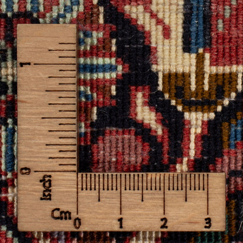 Nain Teppich 199x252cm - Perserteppich - bordeauxrot