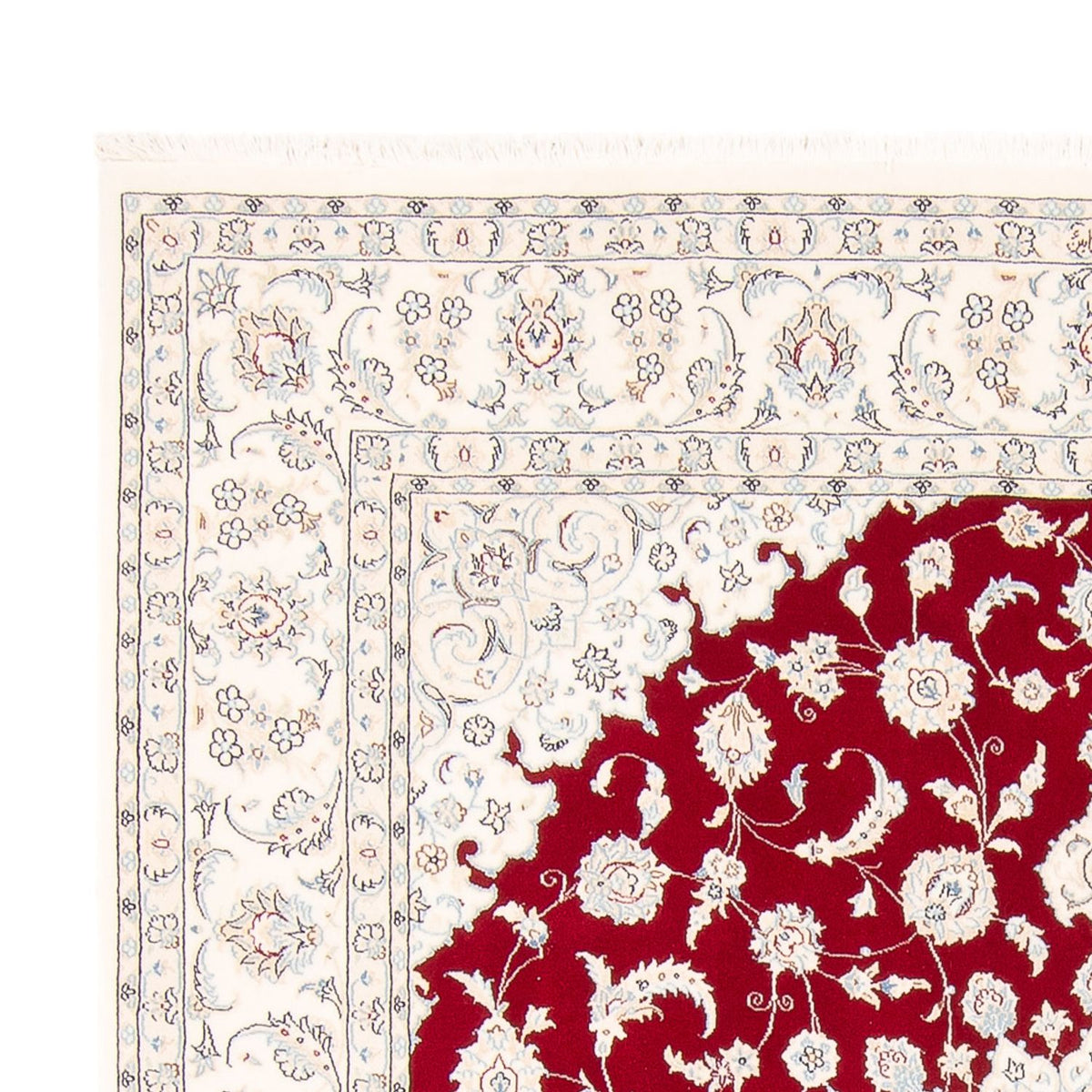 Nain Teppich 194x210cm - Perserteppich - rot
