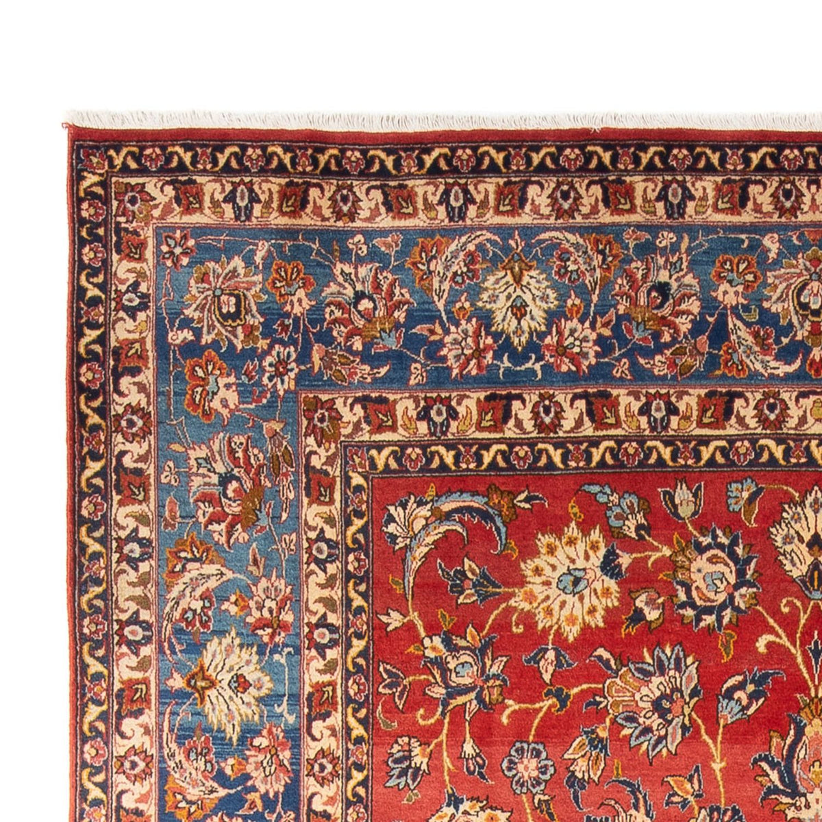 Najafabad Teppich 244x350cm - Perserteppich - rot