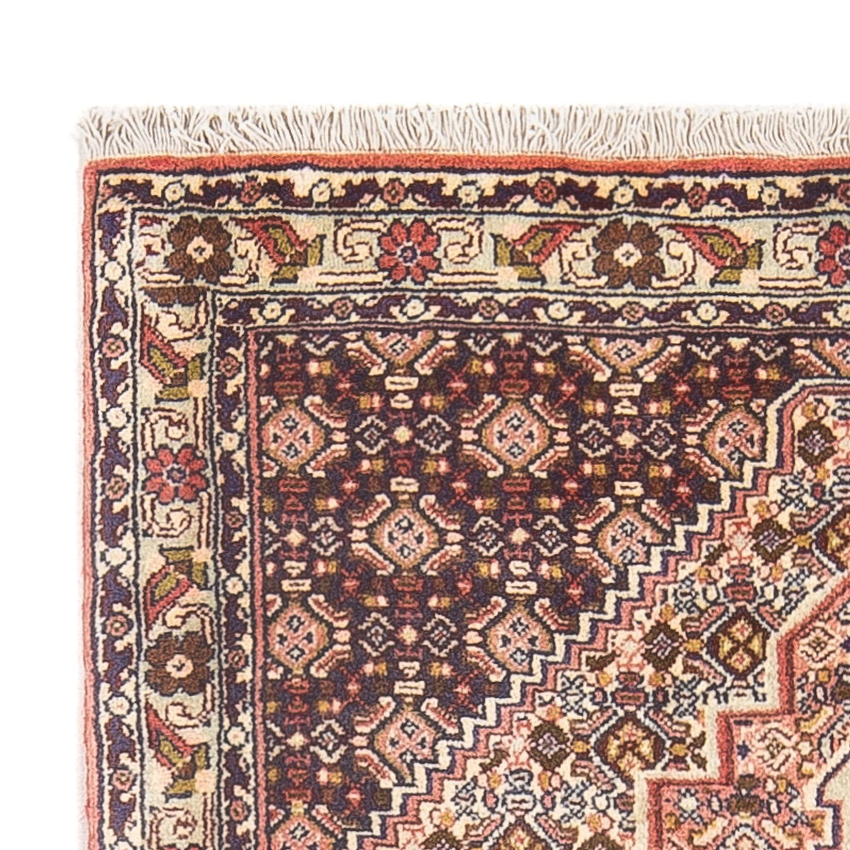 Senneh Teppich 74x102cm - Perserteppich - hellbeige
