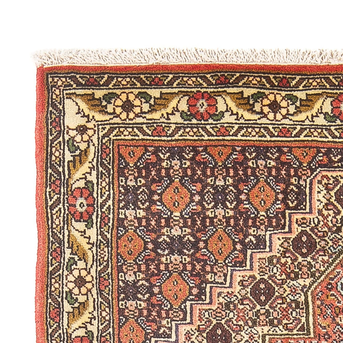 Senneh Teppich 76x107cm - Perserteppich - hellbeige