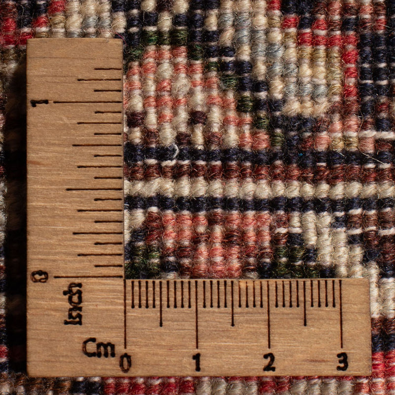 Senneh Teppich 77x110cm - Perserteppich - dunkelbeige