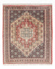 Senneh Teppich 73x94cm - Perserteppich - hellrot