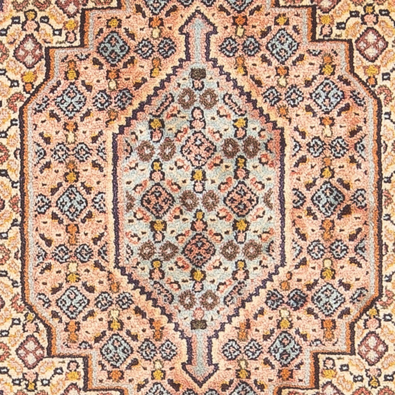 Senneh Teppich 73x105cm - Perserteppich - dunkelblau