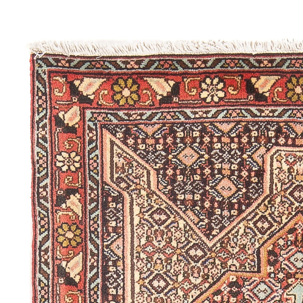 Senneh Teppich 75x104cm - Perserteppich - beige