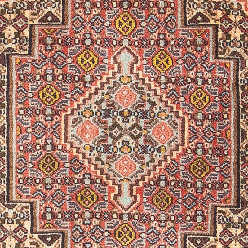 Senneh Teppich 73x102cm - Perserteppich - mehrfarbig