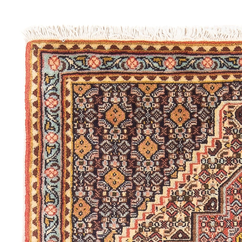 Senneh Teppich 73x102cm - Perserteppich - mehrfarbig