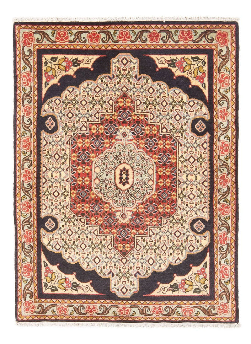 Senneh Teppich 75x106cm - Perserteppich - beige