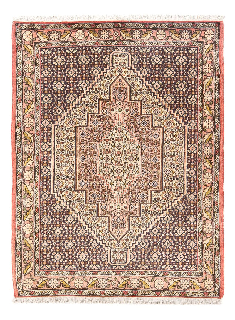 Senneh Teppich 73x104cm - Perserteppich - mehrfarbig