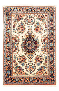 Sarough Teppich 100x148cm - Perserteppich - creme – product image