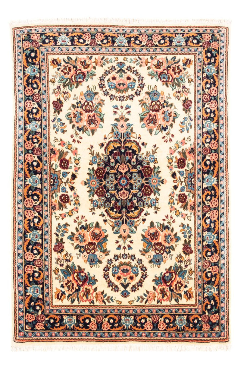 Sarough Teppich 100x148cm - Perserteppich - creme