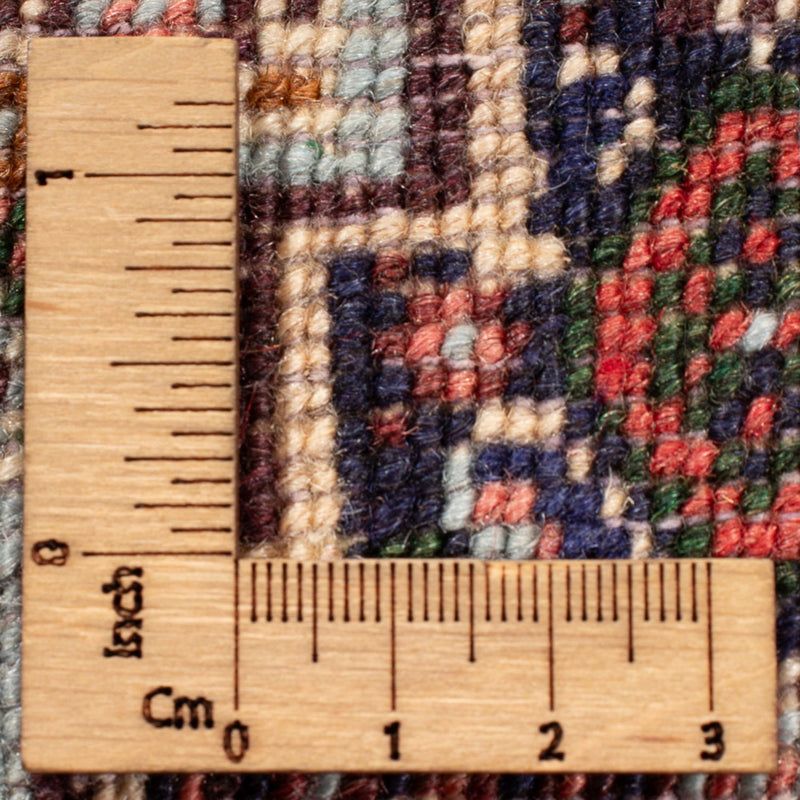 Senneh Teppich 75x120cm - Perserteppich - dunkelblau
