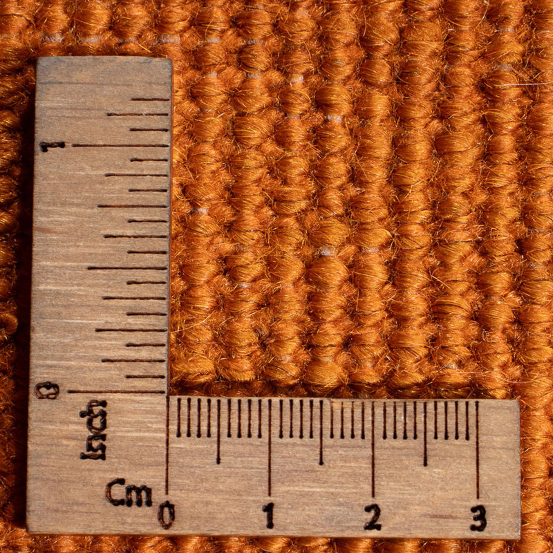 Gabbeh Persisch Teppich 142x195cm - Perserteppich Wollteppich - orange