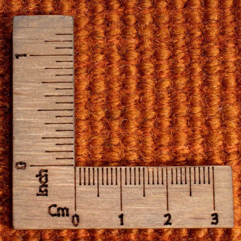 Gabbeh Persisch Teppich 148x190cm - Perserteppich Wollteppich - orange