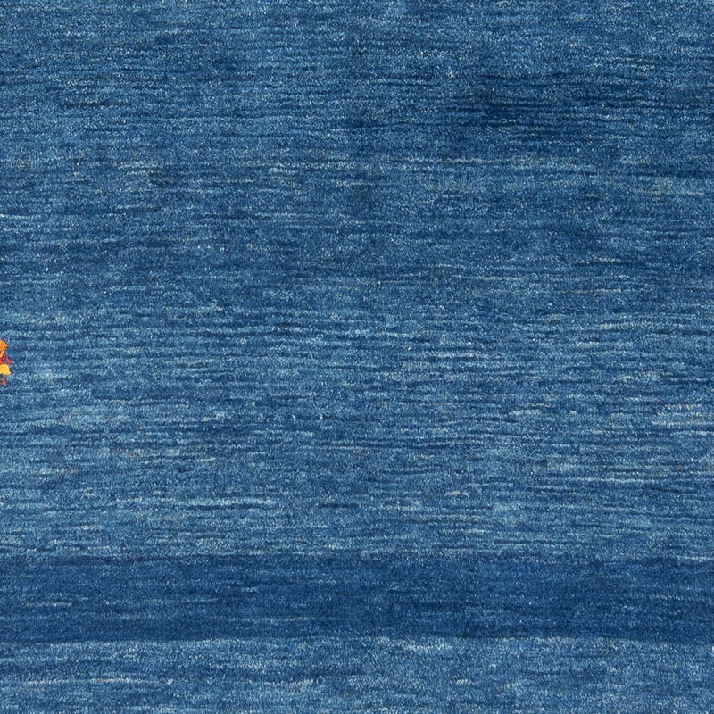 Gabbeh Persisch Teppich 145x205cm - Perserteppich Wollteppich - dunkelblau