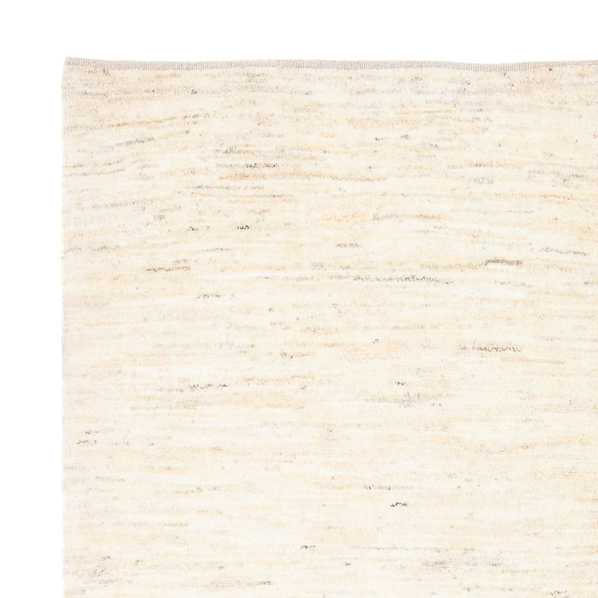 Gabbeh Persisch Teppich 155x194cm - Perserteppich Wollteppich - beige