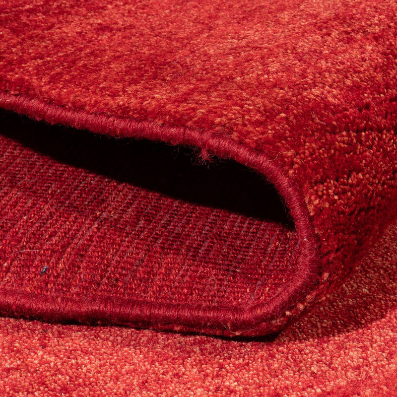 Gabbeh Persisch Teppich 148x195cm - Perserteppich Wollteppich - rot